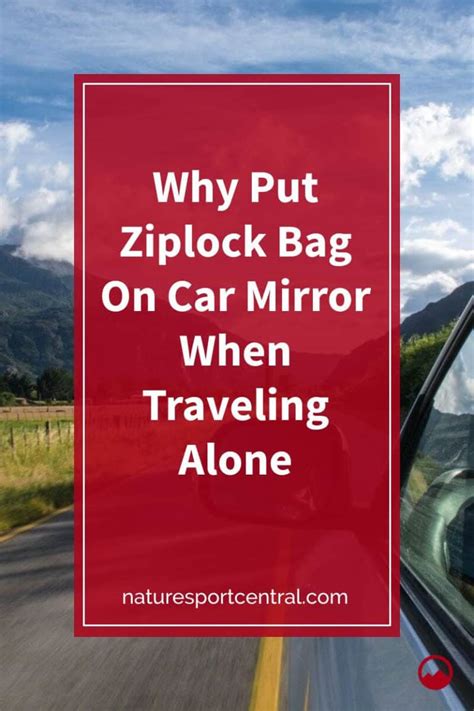 bag on mirror when travelling|More.